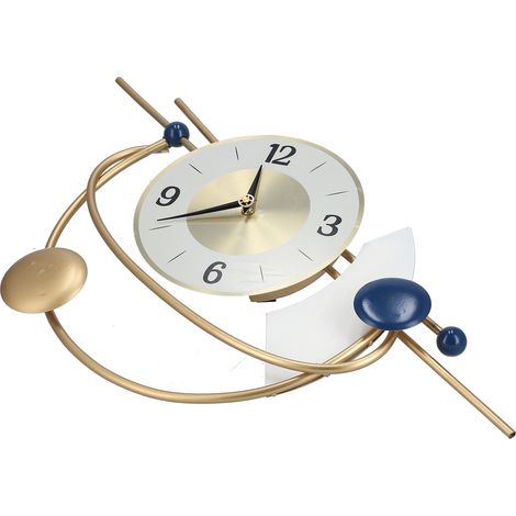 Horloge décorative orientale classique et silencieuse, résistante, idéale pour décorer un salon ou comme cadeau d'anniversaire, de mariage ou de Noël. (1/5)