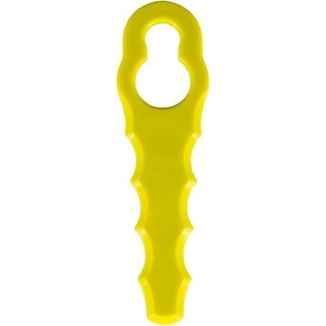 Lot di 50 lame di ricambio compatibili per Ryobi tagliabordi, testine a doppia lama seghettata RAC155 RAC157 RAC158 (1/4)