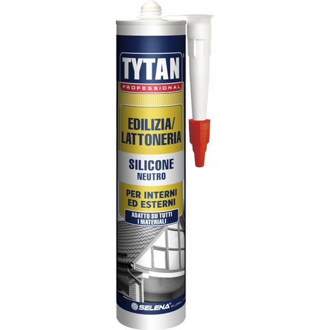 Tytan SILICONE EDILIZIA NEUTRO X SERRAMENTI ml. 300 - Bianco 24.00 pz