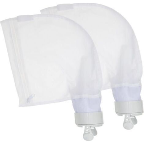 Sacs à Limon adaptables pour Polaris 280 480 Robot Nettoyeur Piscine. Lot de 2 Sacs filtres Nylon renforcés à Fermeture éclair Zip K13 (Lot de 2) (1/4)