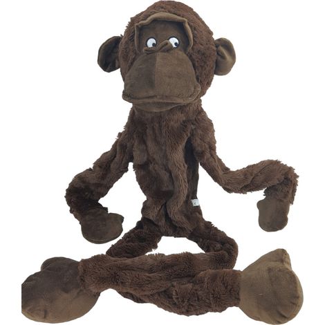 Jouet Singe Madina marron 100cm pour chien - Flamingo (1/5)