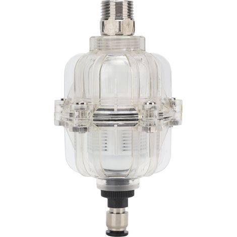 Filtre à air transparent AD400 pour compresseur d'air, séparateur huile/eau 1/2 po, vanne de purge automatique, 0,3 à 1,2 MPa (1/5)