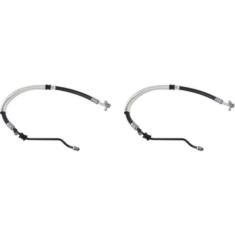 2 tuyaux d'alimentation de pompe de direction assistée pour HONDA CRV RD5 RD7 2002-2006 2.0L 2.4L essence, modèle 53713-S9A-A03 (1/5)