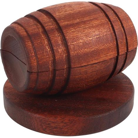 Affumicatore a forma di botte con filtro, affumicatore per cocktail, regalo portatile multifunzionale in legno (1/5)