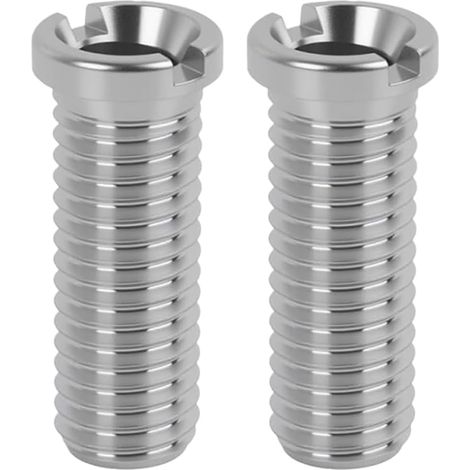 2Pcs M12 x 35mm Stainless Steel Sink Strainer Plug Accessories Sink Basket Strainer Screw for Kitchen Suitable for Kitchen and Bar Sinks (1/5)