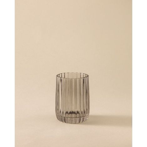 Cosmic Lido porte-brosse à dents sur pied WJC213A0051345 75 x 75 x 100 mm, verre, gris fumé (1/5)