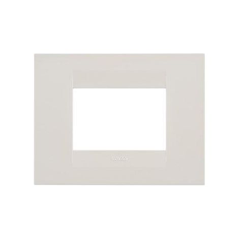 PLAQUE GEO 3P IVOIRE GEWISS GW16403TI