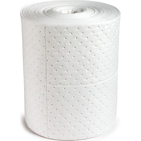 Rouleau Absorbant d'huile RS PRO, 1 par paquet , capacité d'absorption: 100L, RS PRO. ( Prix pour 1 )