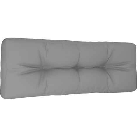 Maison Exclusive - Coussin de palette gris 120x40x12 cm tissu (1/5)