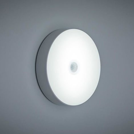 Détecteur de mouvement LED veilleuse marche-arrêt automatique lampe murale sans fil aimant USB Rechargeable p (1/4)