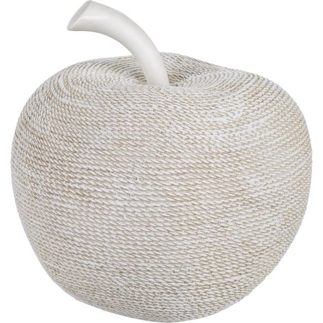 Signes Grimalt Décoration de la figure Apple Plateaux noirs de pomme décoratifs 20x20x22cm 27123