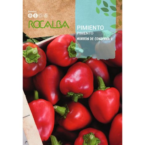 Rokalba -Samen konserviert Morron Pepper 2.500 g