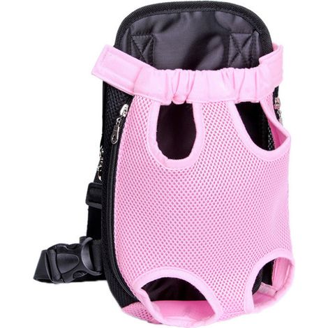 Sac à dos de transport pour animaux de compagnie, sac de voyage ajustable pour chats et chiens, pattes libres, idéal pour les voyages, la randonnée et le camping pour les chiens, chats et chiots de pe (1/5)