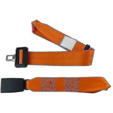 Ceinture de sécurité pour civière gratuite, moto, véhicule électrique, ceinture de sécurité multifonctionnelle pour enfant (orange) (1/5)