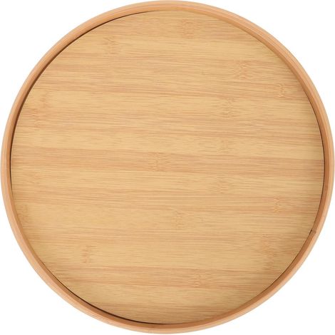 Cadre Photo Rond en Bois pour Table, Support Photo Décoratif Finition Soignée, Design Moderne et Gain de Place Maison (1/5)