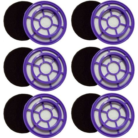 Filtre HEPA pour aspirateur PUPPYOO D-526 WP526, pièce de rechange, lot de 6 (1/5)