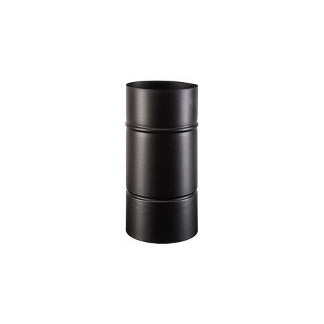 TUBO PORCELLANATO D 15 X H 25CM NERO OPACO CLASSIC
