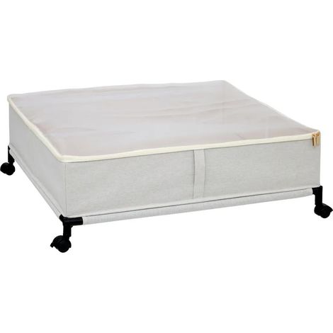 Housse de Rangement à Roulettes "Dressy" 66cm Beige