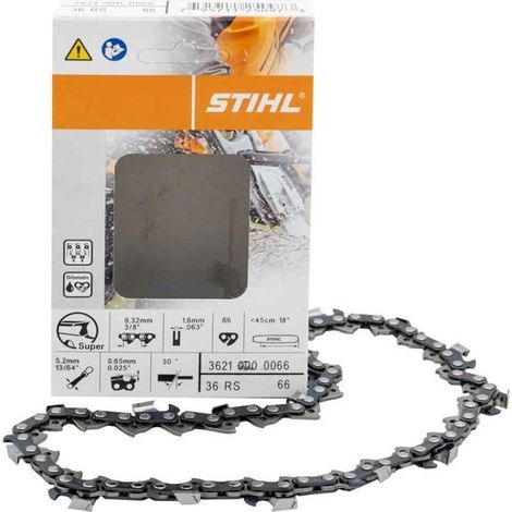 Catena motosega Rapid Super 66 maglie lunghezza 45cm ORIGINALE STIHL 36210000066 (1/2)