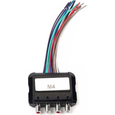 Jeffergarden Convertisseur audio de haute qualité, en plastique résistant, pour autoradio CD