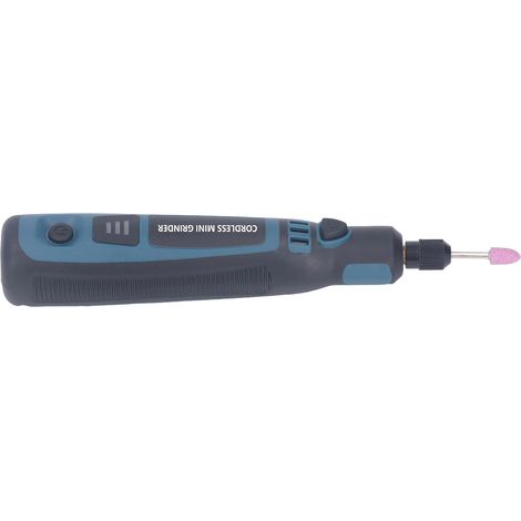 Kit de gravure électrique sans fil 3.6V, 15000 RPM, 3 vitesses, pour ponçage et sculpture, compact et portable, bleu (1/5)