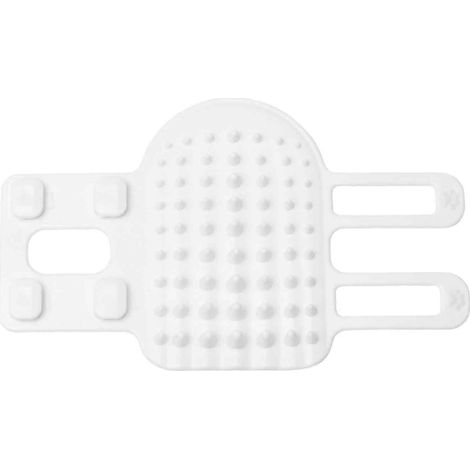 1 brosse de nettoyage pour chat, en caoutchouc de silicone, 16,7 × 11,4 × 1,6 cm, pour poils courts et longs, griffoir d'angle (1/5)