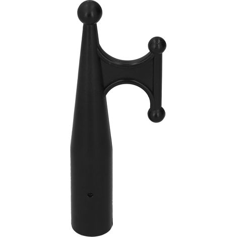 Crochet d'amarrage nylon pour bateau, kayak, radeau, fixation sur mât/tube/tuyau de 1 pouce, robuste, usage marin (1/5)
