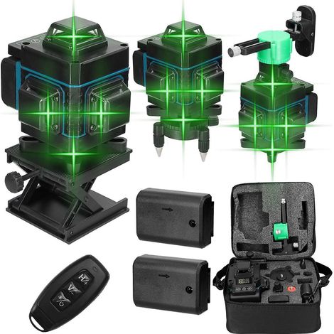 Multifunktionaler 16-Linien-Laser mit 3°-Selbstnivellierungsfunktion und omnidirektionaler Bodennivellierung
