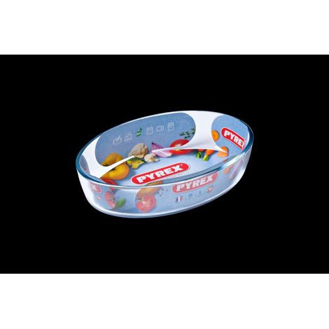 Pyrex Essentials 25cm Oval Roaster (1/2)