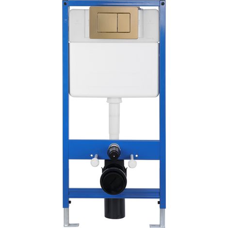 Balneo Bâti pour WC suspendu, autoportant, avec siphon encastrable , Fix-Frame ST