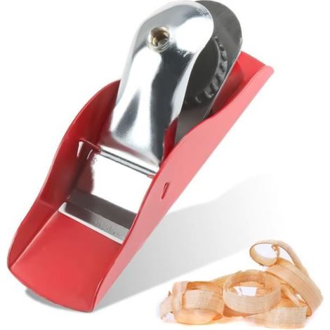 Mini Rabot À Main de Menuisie, Petite Raboteuse Bois Compacte Légère Réglable Manuellement, Outil de Rabot Pratique pour l'Artisanat (1/4)