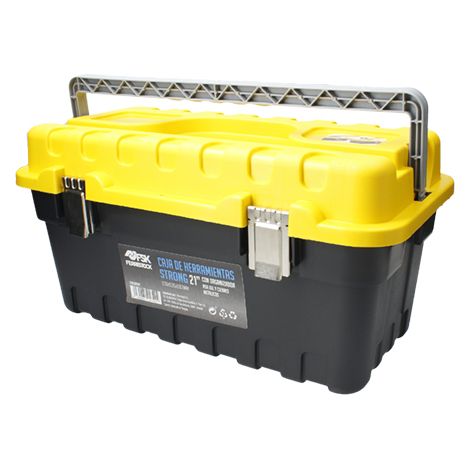 Ferrestock Strong 21" Caja de herramientas dorada robusta (1/5)