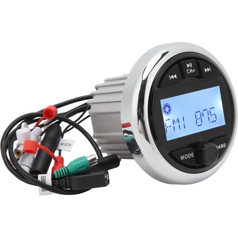 Lecteur MP3 Bluetooth étanche, radio FM/AM stéréo numérique stéréo numérique pour bateau, yacht, moto et camping-car (1/5)