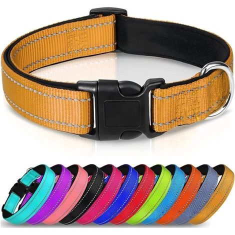 Collare / Anello per il collo / Guinzaglio Collare per cani Supporto per il collo del cane Collare riflettente Accessori per il collo degli animali domestici Misura regolabile per piccola e media (1/5)
