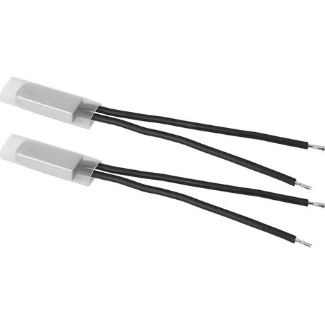 2 unités KSD9700 Interrupteur de contrôle de température normalement fermé Thermostat Protection thermique 75℃ (1/5)