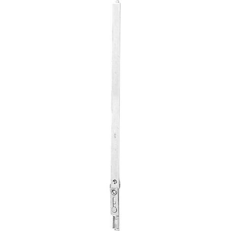 Ferco Prolunga maschio per maniglia 590 mm in acciaio argentato