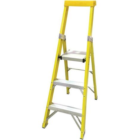 Zarges 300803 GRP Platform Steps, Platform Height 0.82m 3 Rungs ZAR300803