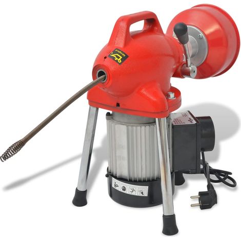 Machine de nettoyage tuyaux 250W 12,5 m x 16 mm 4,5 m x 9,5 mm CFW489512 (1/5)