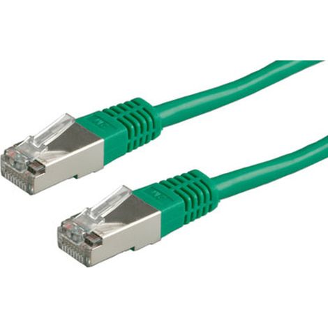 Value Cable de conexión S/FTP-(PiMF-) conf, Cat. 6, Verde 3,0 m