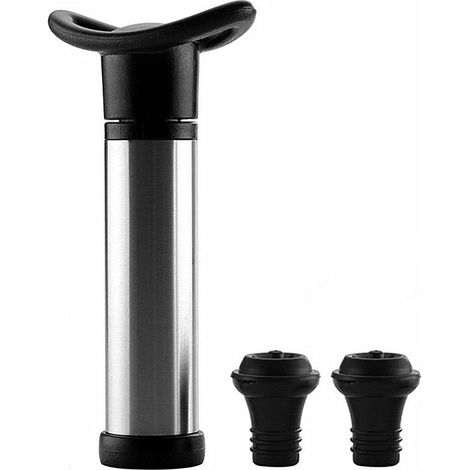 Pompe à vide pour vin en acier inoxydable, bouchon de vin, kit de conservation du vin-AquaForge (1/5)