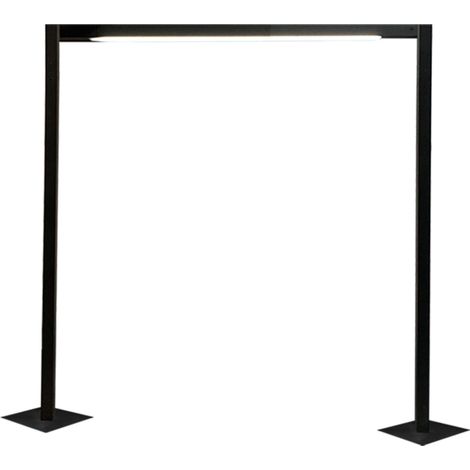 Portique lumineux Taketa 140x114 anthracite G13 18W (1/3)