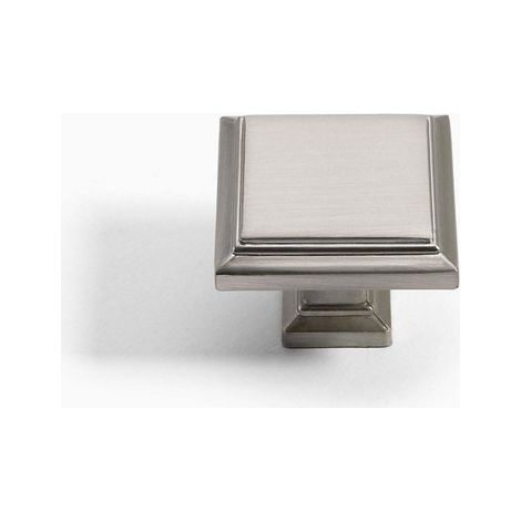 10 PCS Gebürstete Möbelknöpfe Türknöpfe für Einbauschränke Türknauf Küche Knöpfe für Einbauschränke Zinklegierung Türknauf Türgriff Küche Handgelenk Möbel Einzelloch - Gebürstet (1/5)
