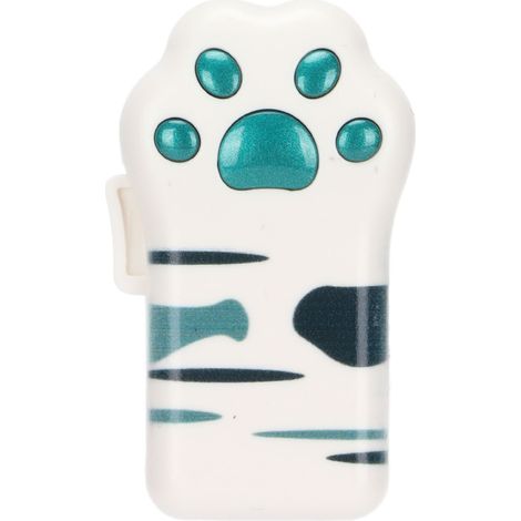 32 GB USB 2.0-Speicherstick in Form einer Katzenpfote, olivgrün, für Datenspeicherung und -übertragung