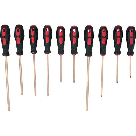 KS Tools BERYLLIUMplus Schraubendreher-Satz 10-tlg