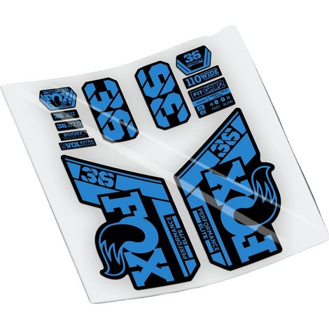 Pegatinas, vinilo duradero, fácil aplicación, azul 517 (1/2)
