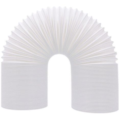 Tuyau d'échappement pour climatiseur 13 cm de diamètre et 300,5 cm de long Tuyau d'échappement flexible pour climatiseur portable, plusieurs options de longueur (1/5)
