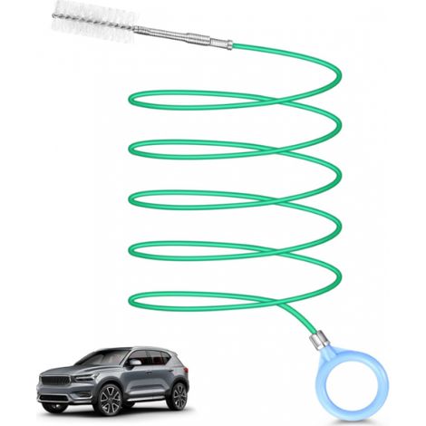 Car Sunroof Cleaning Brush, 300cm Long Sunroof Drain Brush Flexible Drain Brush Pipe Cleaning Tool