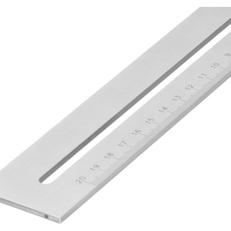 Règle de traçage 200 mm pour menuiserie, outil de marquage et gabarit de ligne en bois