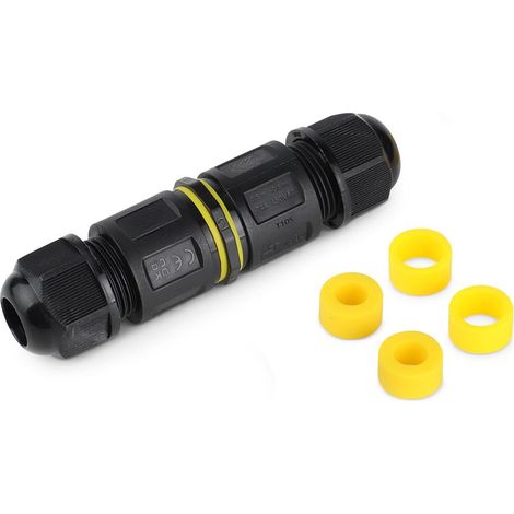 Kabelverbinder 2-fach 5-polig Easy Kabel 0.5-2.5mm² IP68 wasserdicht 16A 450V (1/3)