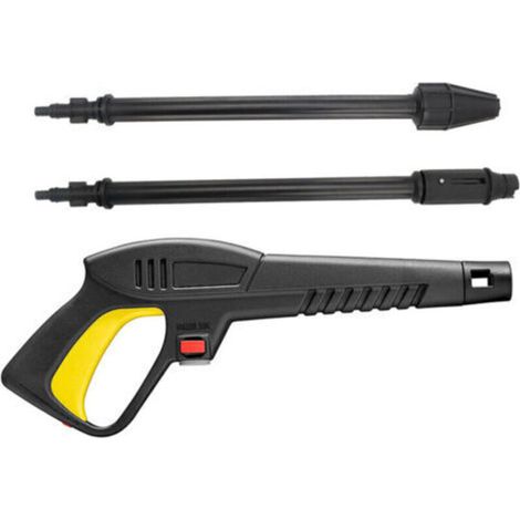 Pistolet à eau haute pression avec lance à jet variable et lance rotative, compatible avec les nettoyeurs haute pression Lavor Vax Sterwins Parkside (1/4)